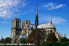 Notre Dame Cathedral exterior, Paris (DXO)