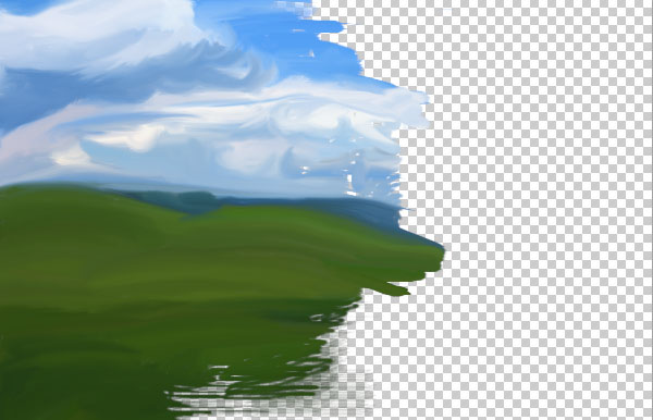 Background (landscape) layer - work in progress