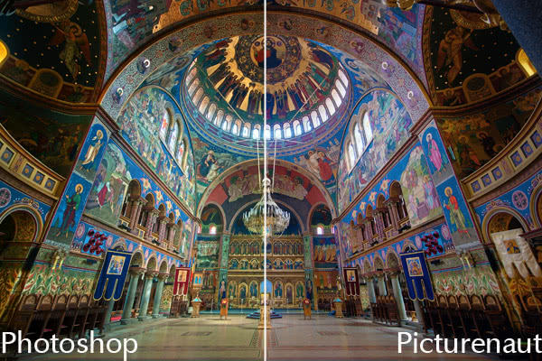 HDR result - Photoshop vs. Picturenaut