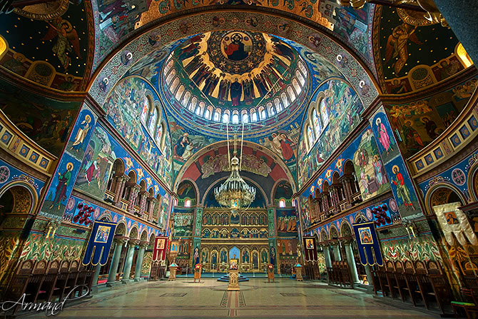 HDR of Orthodox Cathedral, Sibiu, Romania